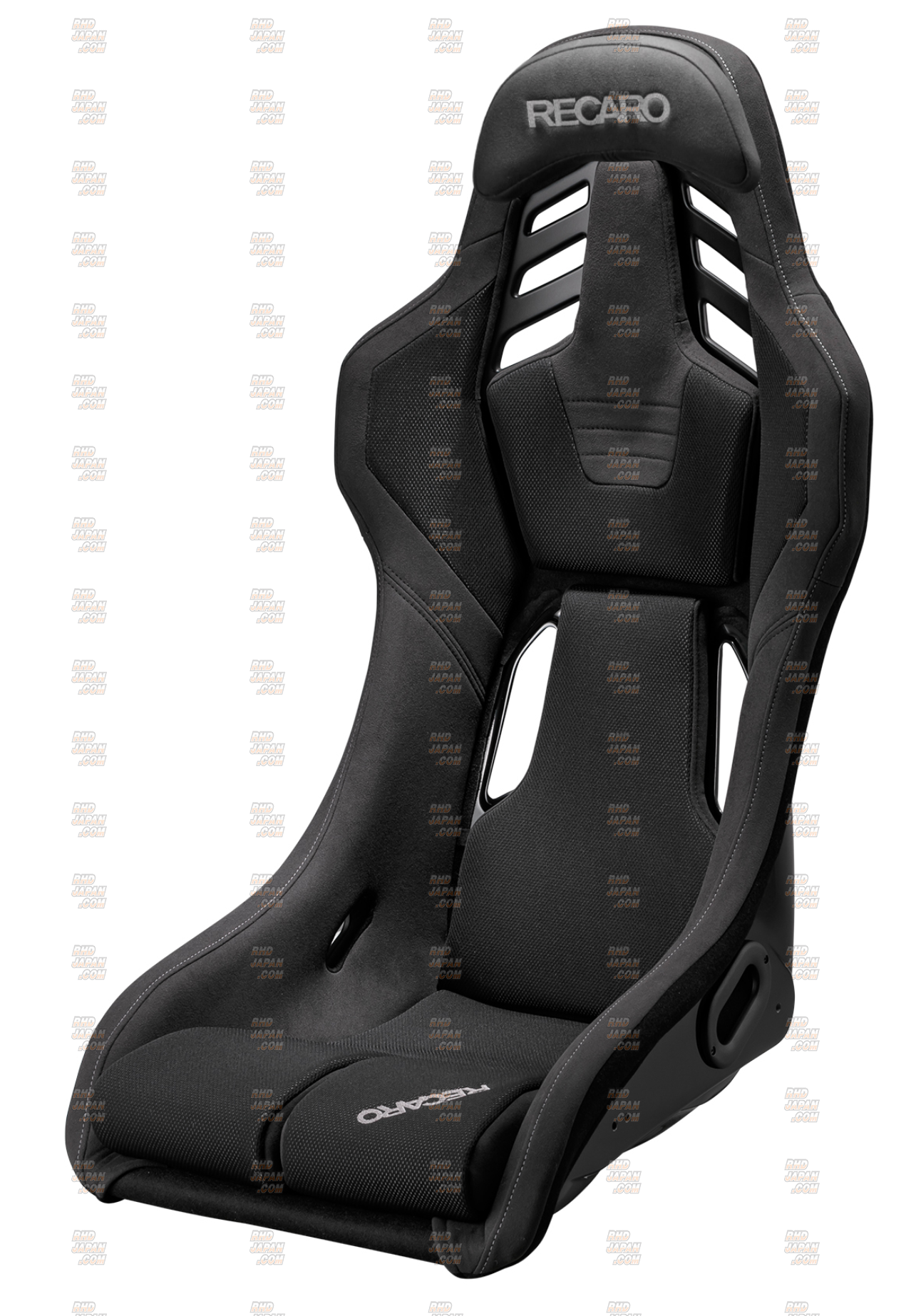 Recaro Full Bucket Seat RSS BK BK/BK - Kamui Black x Brilliant Mesh Black